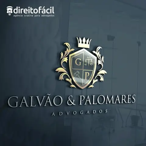 Aplicação de logotipo jurídico