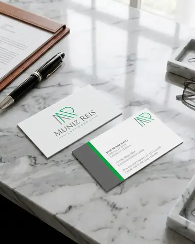 Papelaria profissional Muniz Reis Advogados