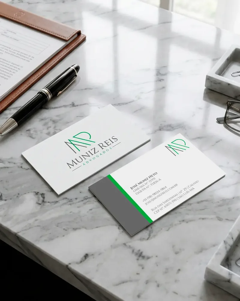 Identidade visual Muniz Reis