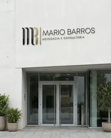 Identidade visual Mario Barros Advocacia e Consultoria